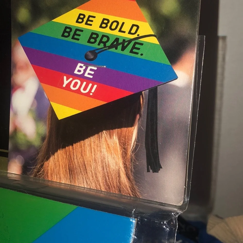 New Graduation Cap Hat for College or High School unisex Rainbow Colorful Y2K